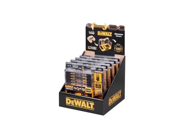 Dewalt DT70737T-QZ Extreme Flextorq -ruuvisarja, 31 kpl.