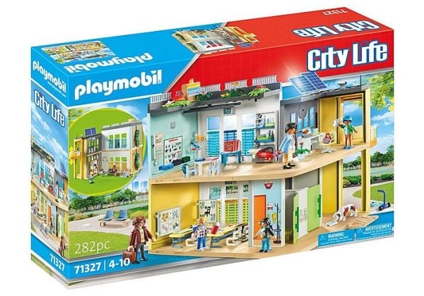 Playmobil City Life 71327, Skole, 4 år, Flerfarget, Plast