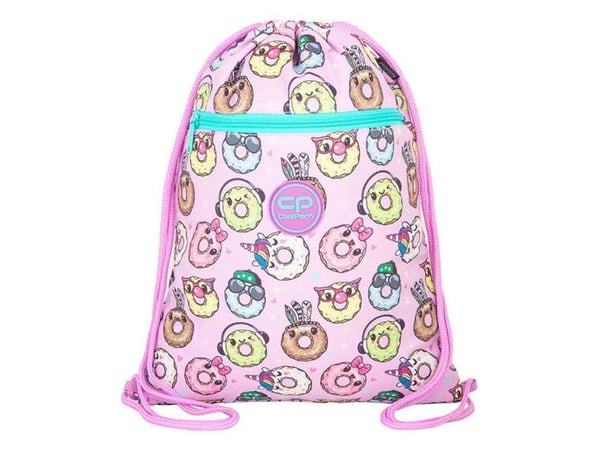 CoolPack F070665, Jente, Bag med snorstramming, Rosa, Stor, 1 lommer, Flerfarget, Rosa