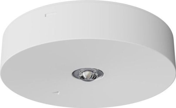 AWEX turvavalaisin AX3N IP20 LED 1W (opt. avoin) 1h yksitehtäväinen valkoinen AX3N/O/1W/B/1/SE/X/WH