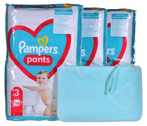 PAMPERS MTH Bleier Str 3, 6-11kg, 204stk.