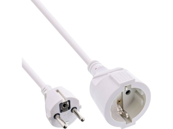 InLine-virtalähteen jatkokaapeli - CEE 7/7 (M) ( 16410C )