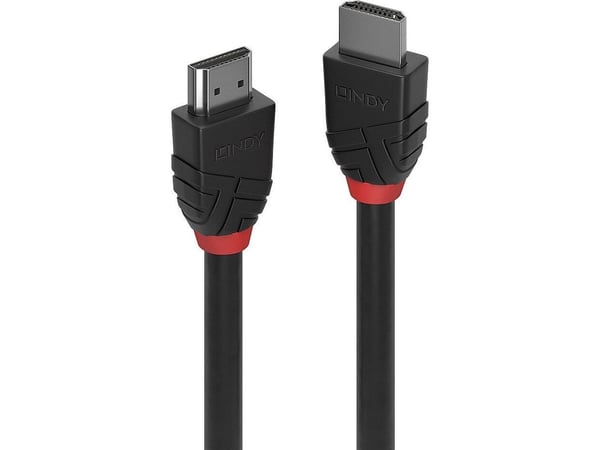 Lindy 36773, 3 m, HDMI Type A (Standard), HDMI Type A (Standard), 48 Gbit/s, musta