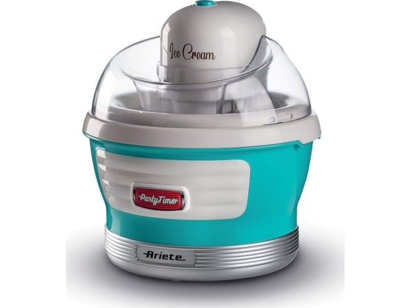 Ariete 0643/01, Iskremmaskin med gelébeholder, 1,5 l, 1 boller, Lyseblå, 30 min, 24 timer