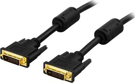 InLine 17783P, 3 m, DVI-D, DVI-D, Hanstik, Hanstik, Musta