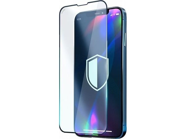 3MK Kjemisk herdet glass Hardy iPhone 13/13 Pro svart/svart