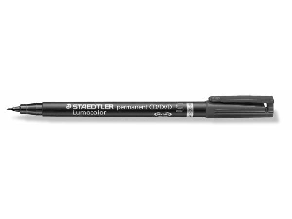 STAEDTLER Lumocolor 310 - Svart - Fin spiss - Svart - Ultrafin - 0,4 mm - 1 stk(er) ( 310CDS9 )