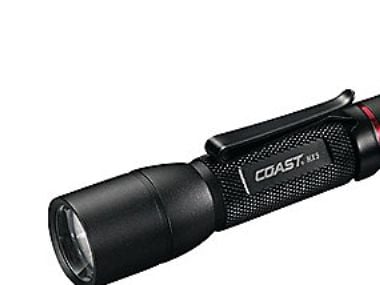 Coast HX5 lommelygte med enhåndsfokus og op til 410 lumen