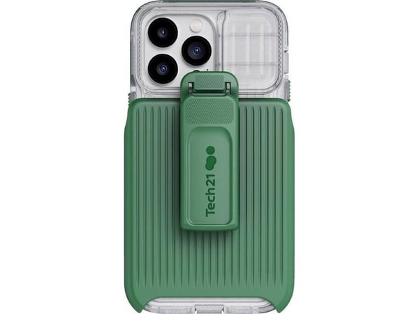 Tech 21 T21-9742 EVO MAX MagSafe-etui til iPhone 14 Pro Max frostet grønn