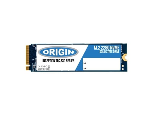 Origin Storage OTLC5123DNVMEM.2/80, 512 GB, M.2, 2100 MB/s, 8 Gbit/s