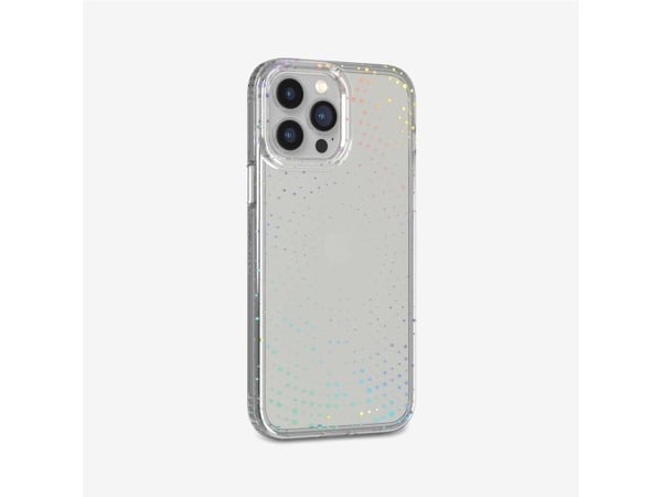 Tech21 Evo Sparkle, Suojus, Apple, iPhone 13 Pro Max, 17 cm (6.7"), Monivärinen, Läpinäkyvä