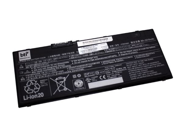 BTI - Batteri för bärbar dator (likvärdigt med: Fujitsu FPB0338S) - litiumjon - 4-cells - 3490 mAh - 50 Wh - för Fujitsu LIFEBOOK E558, P728, T937,...
