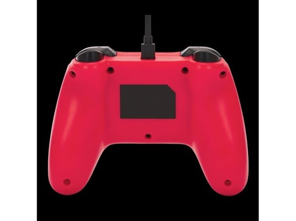 PowerA - Håndkonsoll - kablet - bringebærrød - for Nintendo Switch, Nintendo Switch 2, Nintendo Switch OLED