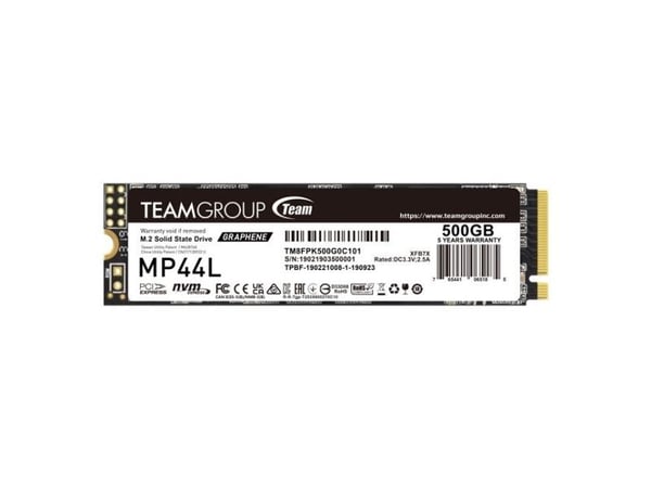 Team Group MP44L - SSD - 500 GB - intern - M.2 2280 - PCIe 4.0 x4 (NVMe)
