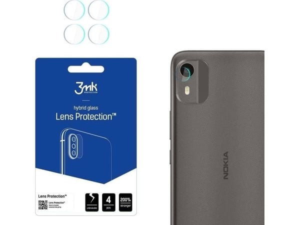 3MK Lens Protection, Nokia C12, 1 stykker