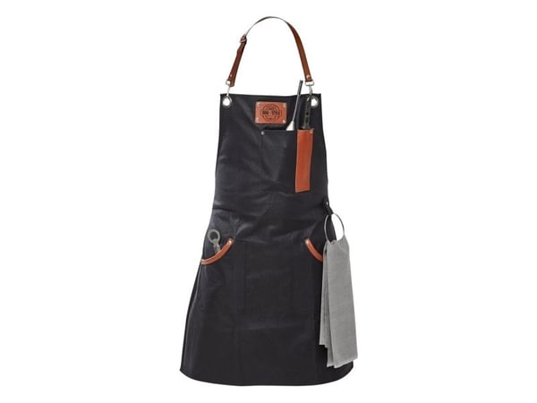 GEFU 89421, Unisex, Sort, Aluminium, Bomull, Rustfritt stål, 2 lommer, Hånd vask, 650 mm
