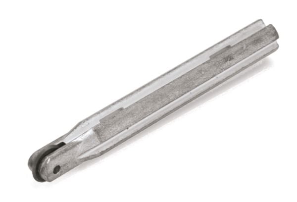 RUBI dysekniv med ruller 10 mm sølv til TS, TR, SPEED, HIT