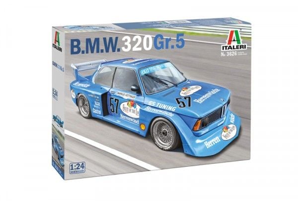 Italeri Plastic Model B.M.W. 320 Group 5 1/24