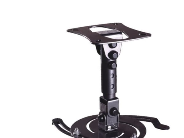 EDBAK PM3 Universal Projector Mount - Monteringssett - for projektor - svart, RAL 9005 - takmonterbar