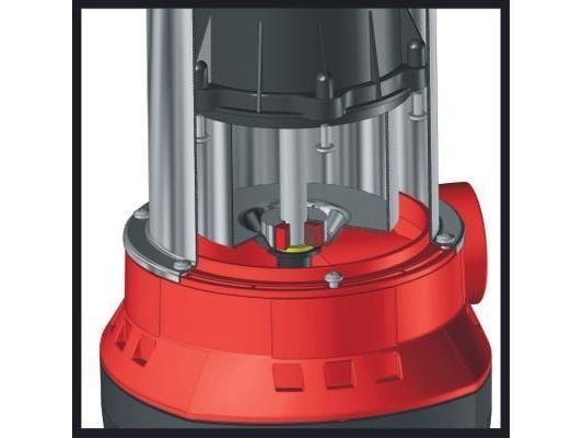 Einhell GC-SP 3580 LL, Impulspumpe, 350 W, AC, 8000 l/t, Sort, Rød