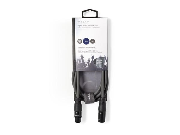 Nedis 110 ohm XLR - XLR -kaapeli, 1,5 m
