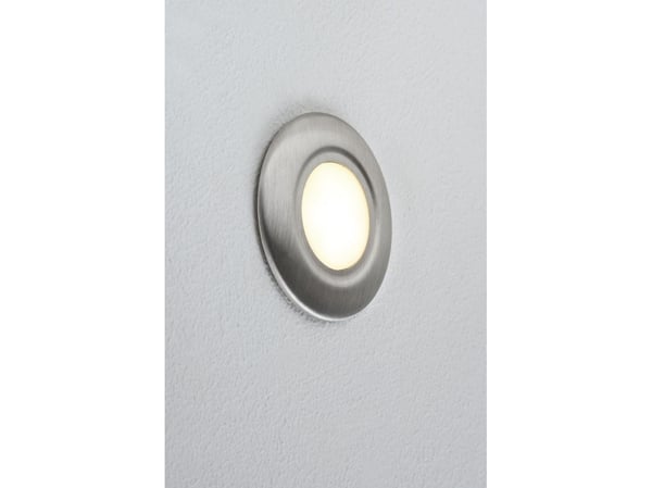Paulmann 937.42, Innfelt ramme (lys), Rustfritt stål, Aluminium, Zink, IP65, 7 mm, 8,6 cm