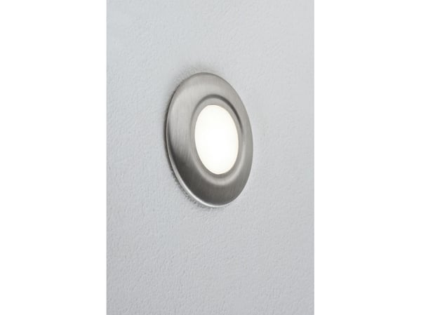Paulmann 937.42, Innfelt ramme (lys), Rustfritt stål, Aluminium, Zink, IP65, 7 mm, 8,6 cm