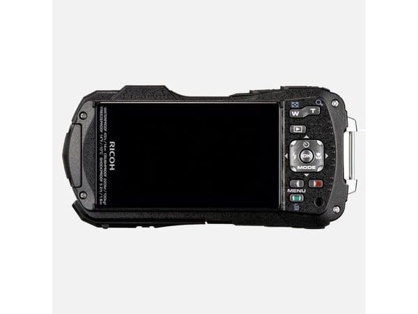 Ricoh WG-80 - Digitalkamera - Kompaktkamera - 16,0 MPix - 1080p - 5x optisk zoom - Under vann opptil 14m - Svart (03122)
