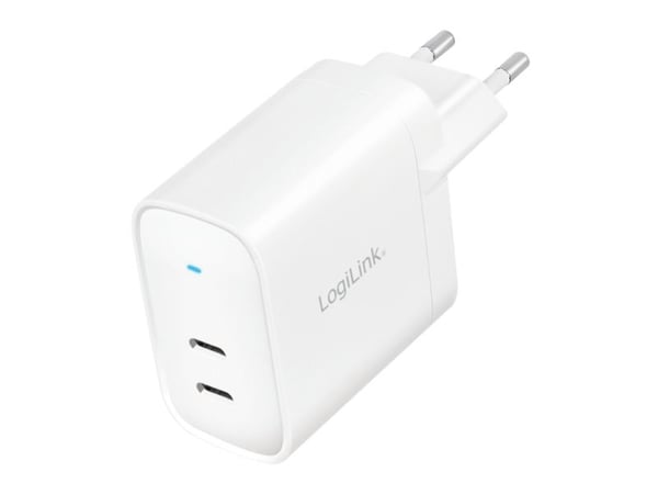 LogiLink PA0282, Innendørs, AC, 1 A, Hvit