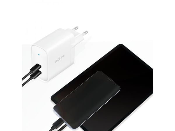 LogiLink PA0282, Innendørs, AC, 1 A, Hvit
