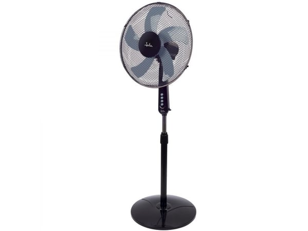 JATA JVVP3135, Bladfläkt för hushållsbruk, Svart, Grå, Golv, 63 dB, 326,4 m³/h, Knappar