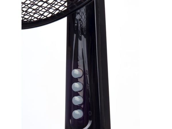 JATA JVVP3135, Husholdningsvifte, Sort, Grå, Gulv, 63 dB, 326,4 m³/t, Knapper