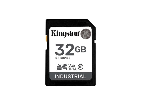 Kingston Industrial - Flashminnekort - 32 GB - A1 / Video Class V30 / UHS-I U3 / Class10 - microSDHC UHS-I