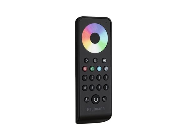 Paulmann 78473 Funk Remote RGBW Trådløs fjernbetjening 3 V (B x K x T) 53,5 x 17,5 x 122 mm 1 stk 1 stk