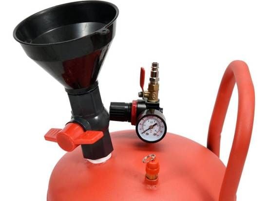 Pneumatisk oljepåfyllning 20l