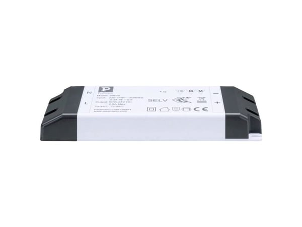 Paulmann 79970, Strømtilførsel, Hvit, Plast, IP20, 60 W, 230 Hz