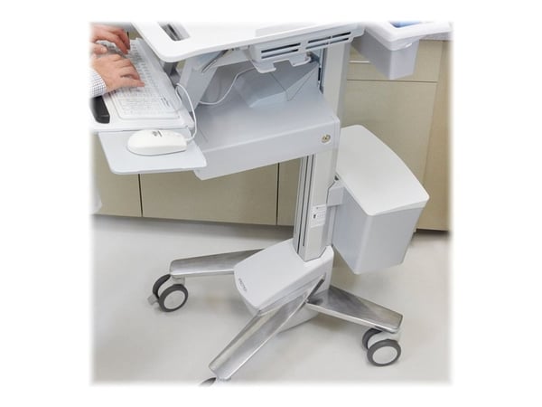 Ergotron StyleView Storage Bin - Monteringskomponent (brakett, boks) - grå