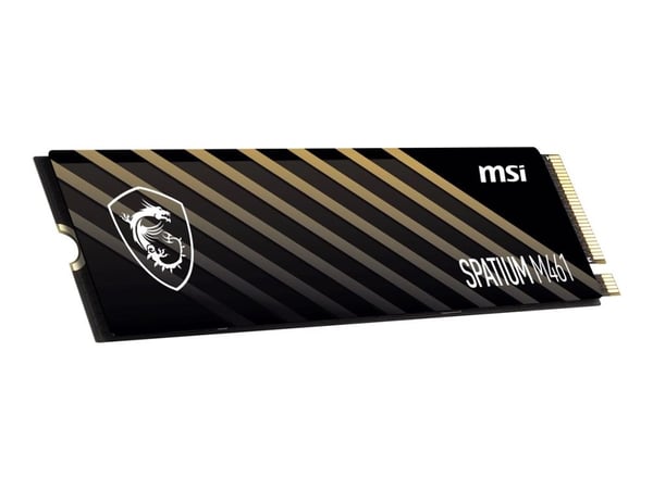 MSI SPATIUM M461 - SSD - krypterat - 1 TB - inbyggd - M.2 2280 - PCIe 4.0 x4 (NVMe)