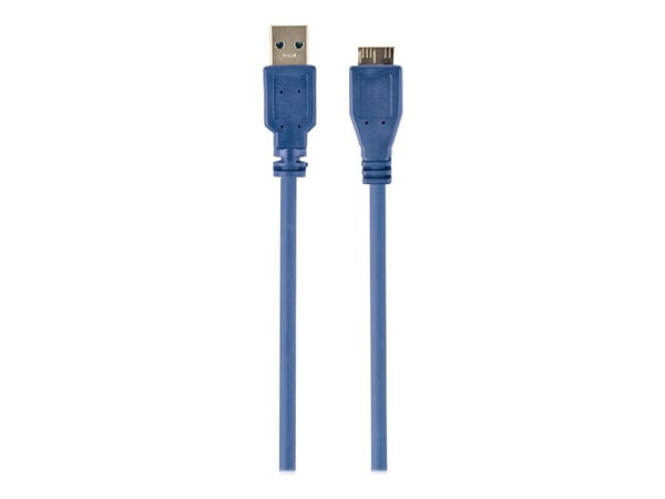 Gembird CCP-MUSB3-AMBM-6 - USB-kaapeli - Micro-USB tyyppi B (uros) - USB tyyppi A (uros) - USB 3.0 - 1,8 m - muotoiltu