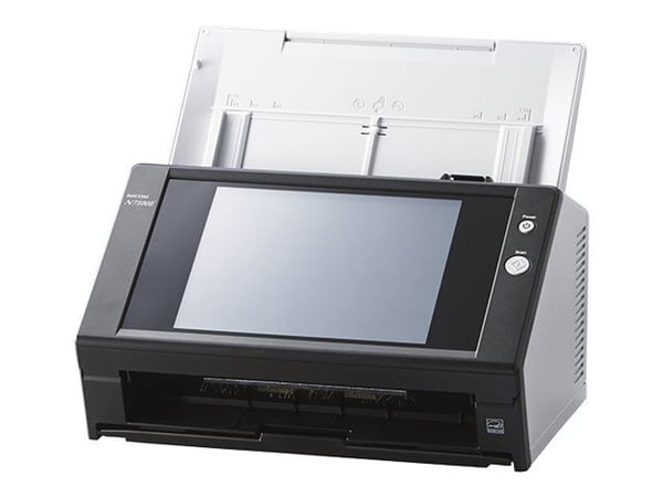Ricoh Image Scanner N7100E - Dokumentskanner - Dobbel CIS - Dupleks - 216 x 355.6 mm - 600 dpi x 600 dpi - inntil 25 spm (mono) / inntil 25 spm (fa...