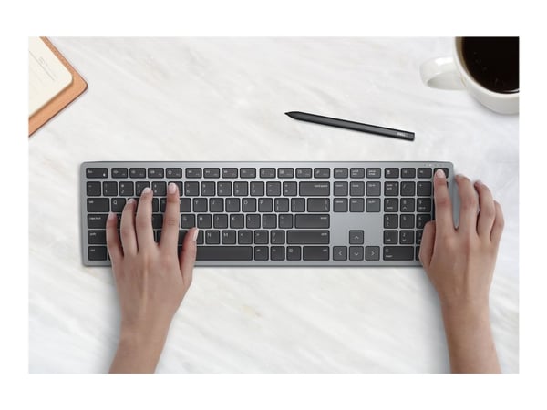 Dell Pro Premium PN7522W - Aktiv stift - 3 knapper - Bluetooth 5.0 - svart - med 3 års Advanced Exchange Service - for Inspiron 14 74XX; Latitude 5...