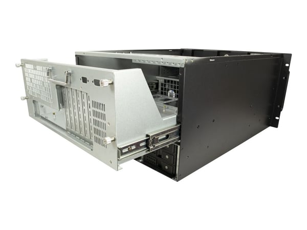 Inter-Tech IPC 6U-6606 - Rackmonterbar - utvidet ATX (E-ATX) - SATA - hot-swap - ingen strømforsyning (ATX) - USB