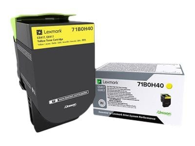 Lexmark 71B0H40, Keltainen, 1 kpl