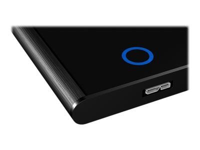 ICY BOX IB-273StU3 - Lagringspakning - 2,5" - SATA 3Gb/s - USB 3.0 - sort