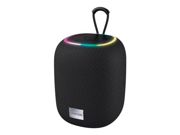 Canyon BSP-8 - Høyttaler - for bærbar bruk - trådløs - Bluetooth - USB - 10 watt - svart
