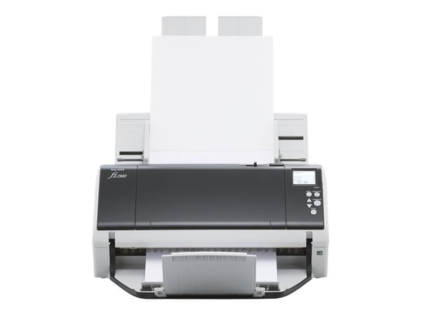 Ricoh fi-7480 - Dokumentskanner - Dobbel CCD - Dupleks - 304.8 x 431.8 mm - 600 dpi x 600 dpi - inntil 160 spm (mono) / inntil 160 spm (farge) - AD...