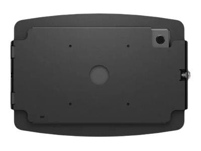 Compulocks Galaxy Tab A8 10.5" Space Enclosure Wall Mount - Kotelo - tabletille - lukittava - kiiltävä alumiini - musta - näytön koko: 10.5" - kiin...