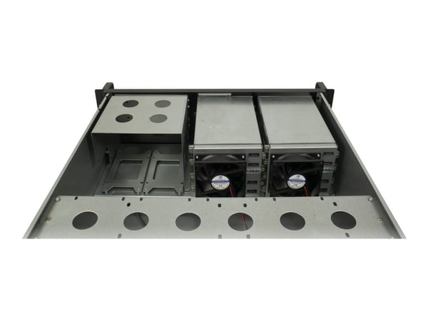 Inter-Tech IPC 4U-4508 - Rackmonterbar - forlenget ATX / SSI EEB - SATA - ingen strømforsyning (ATX / PS/2) - USB
