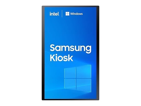 Samsung KM24C-C - Kiosk 1 x Celeron - flash 256 GB - Win 10 IoT Enterprise - monitor: LED 24" 1920 x 1080 (Full HD) @ 75 Hz berøringsskjerm