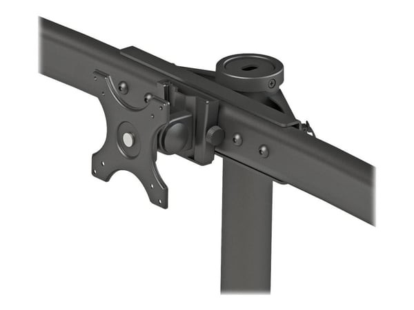 Neomounts FPMA-D700DD6 - Stativ - for 6 LCD-skjermer - svart - skjermstørrelse: 10"-27" - skrivebordsstativ, skrivebordsmonterbar